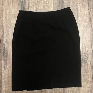 Ann Taylor suiting skirt size 10 black suit piece pencil skit